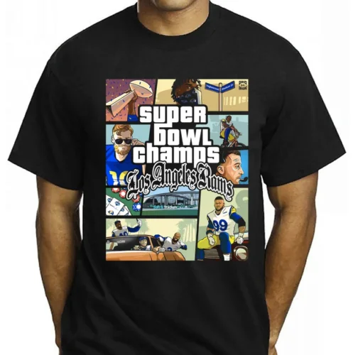 

The Rams Super Bowl Champi0ns Shirt Super Bowl LVI 2022 Tee