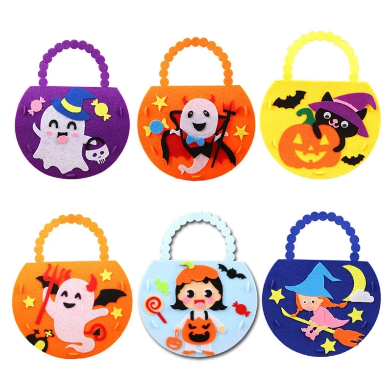 

Goodie Bag Сделай Сам Набор для рукоделия предварительно вырезанная Ткань Детская сумка для детского сада реквизит для вечерние ринки