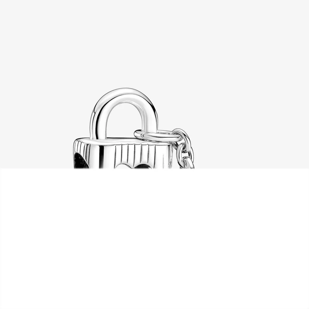 

2022 Valentine's Day Gifts High Quality Jewelry Padlock Heart Key Charm