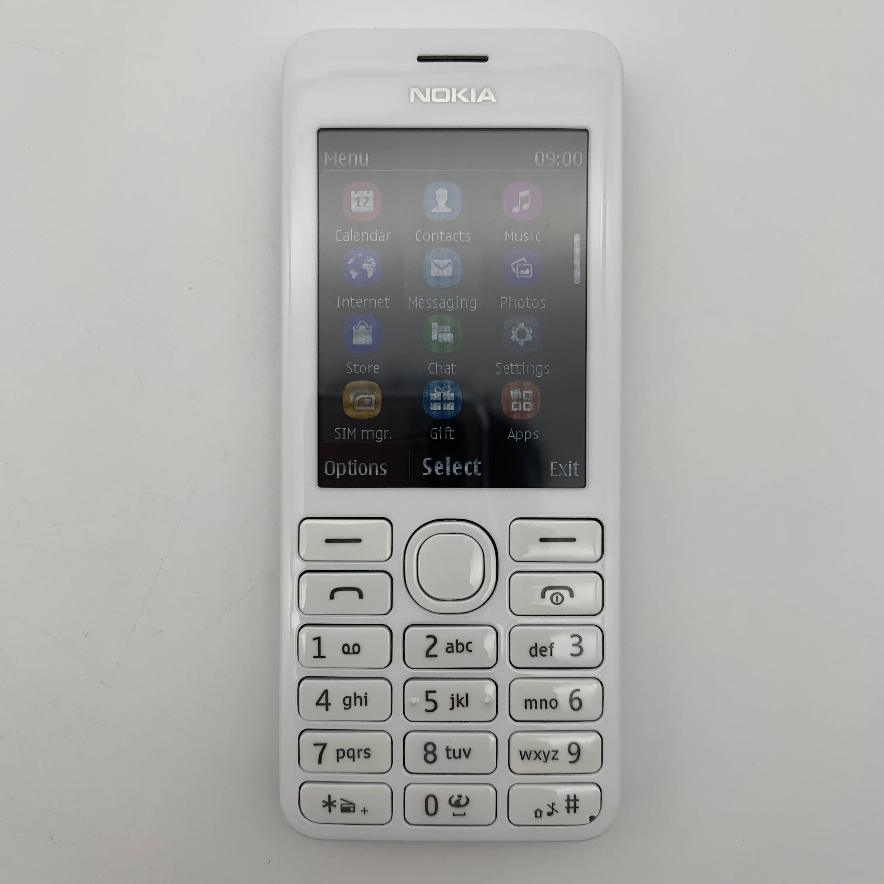 Оригинальный Восстановленный телефон Nokia 206 разблокированный мобильный nokia 2060 с