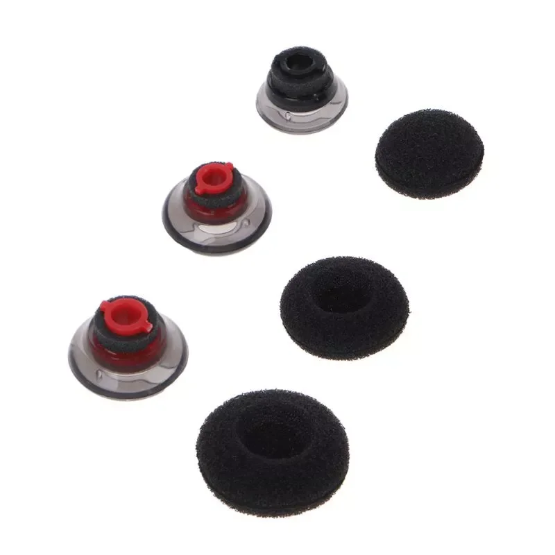 

Silicone Ear Pads Earphone Clear Earbuds Tips Eargels Black Foam Accessories For Plantronics Voyager 5200 Earplugs