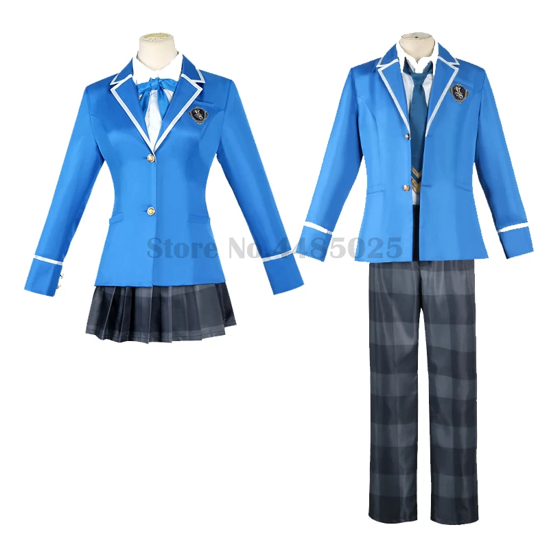 

Костюм для косплея, школьный мужской женский студенческий костюм, костюм для Хэллоуина, карнавала, детской съемки