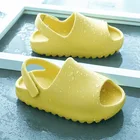 Сандалии детские из ЭВА без шнуровки, пляжные легкие шлепанцы из пены, без застежек, для мальчиков и девочек, лето 2022