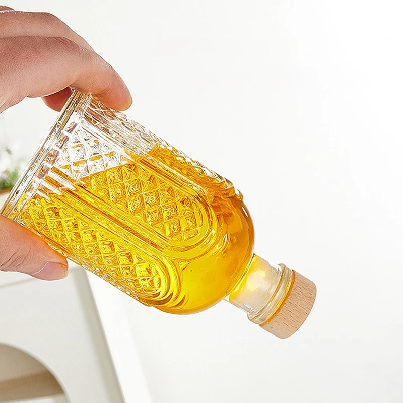 Прозрачный Деревянный Штопор С Прозрачным Стеклянным Украшением. Миниатюрная