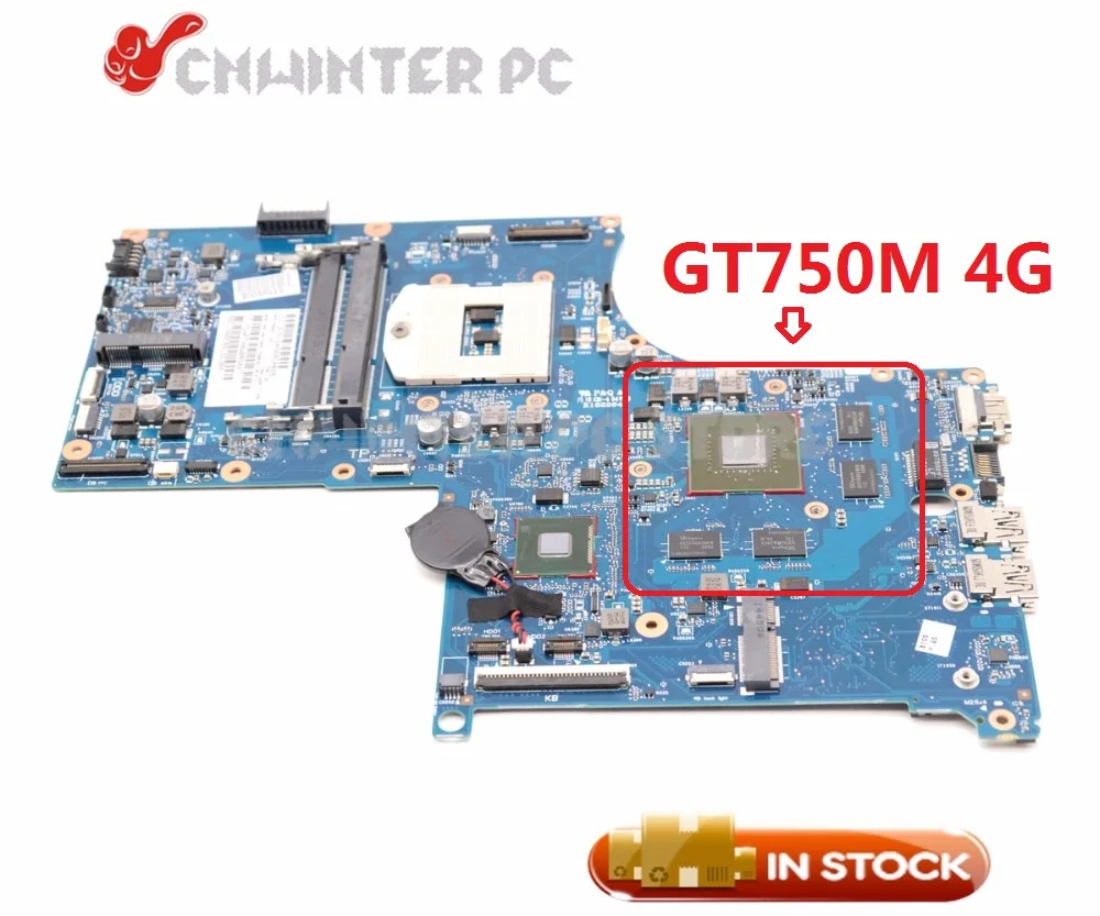 

NOKOTION Brand new 736481-501 736481-001 For Hp Envy 17T 17-J Laptop Motheboard HM87 DDR3L GT750M 4GB Video Card Full tested