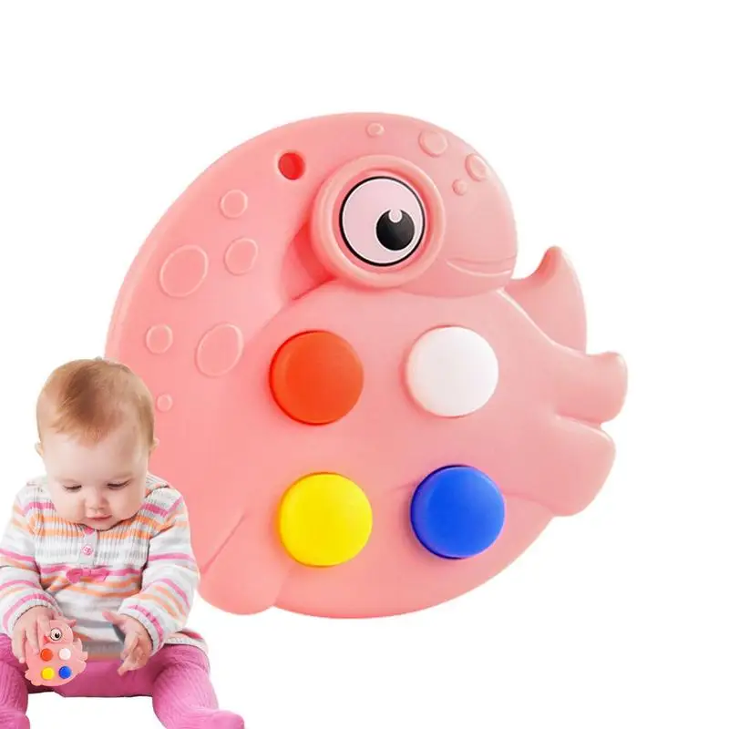 

Fingertip Press Button Game Toy Keychain Toy Portable Fingertip Stress Relief Toy Handheld Game Montessori Toy Gift For Kids