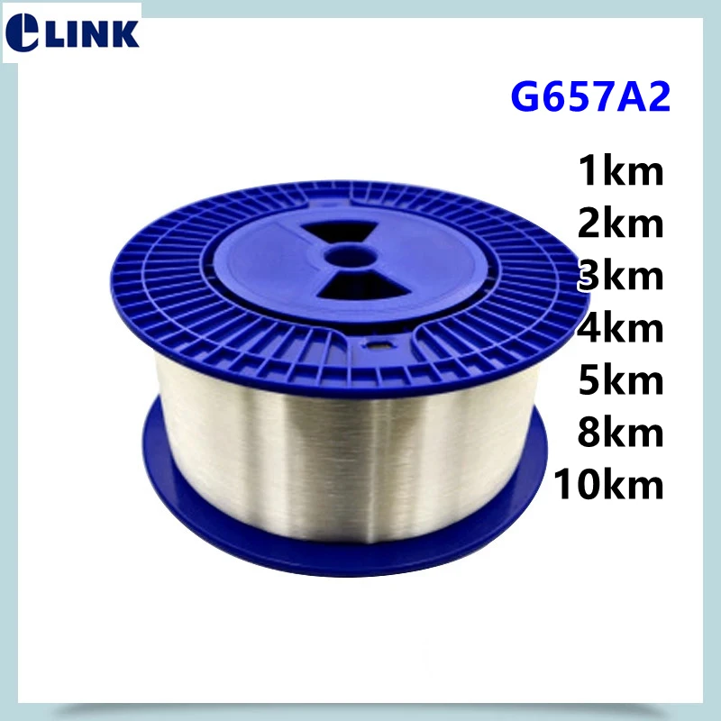 Волоконно-оптический G657A2 1km2km3km4km5km одномодовый SM 9/125um с коннектором LC SC FC ST APC