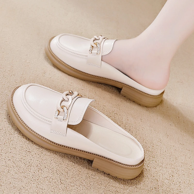 

2023 Summer Women Flats Woman Ladies Loafers Women Slippers Fashion Casual Shoes Female Slip-on Walking Shoes