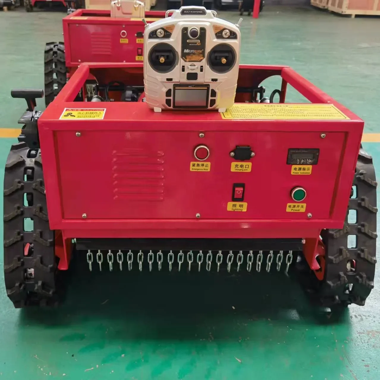 Робот Мини Дешевая Резка Травы Дистанционное Управление Газонокосилка Для Фермы