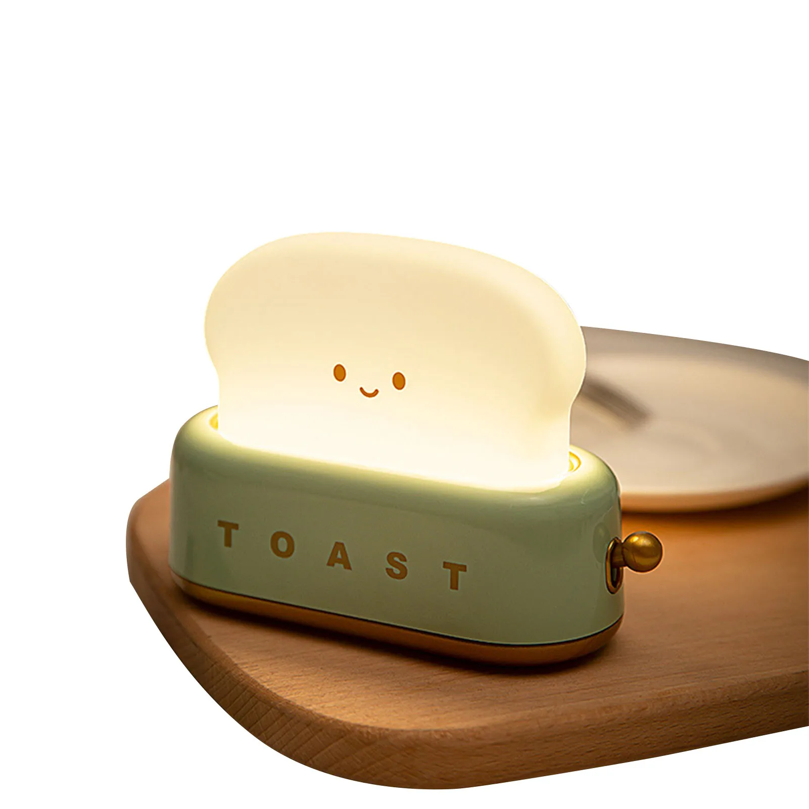 

Cute Night Light Toast Lamp Cute Room Decor Toaster Night Light Desk Lamp With Timer Portable Bedroom Bedside Sleep Lamps For