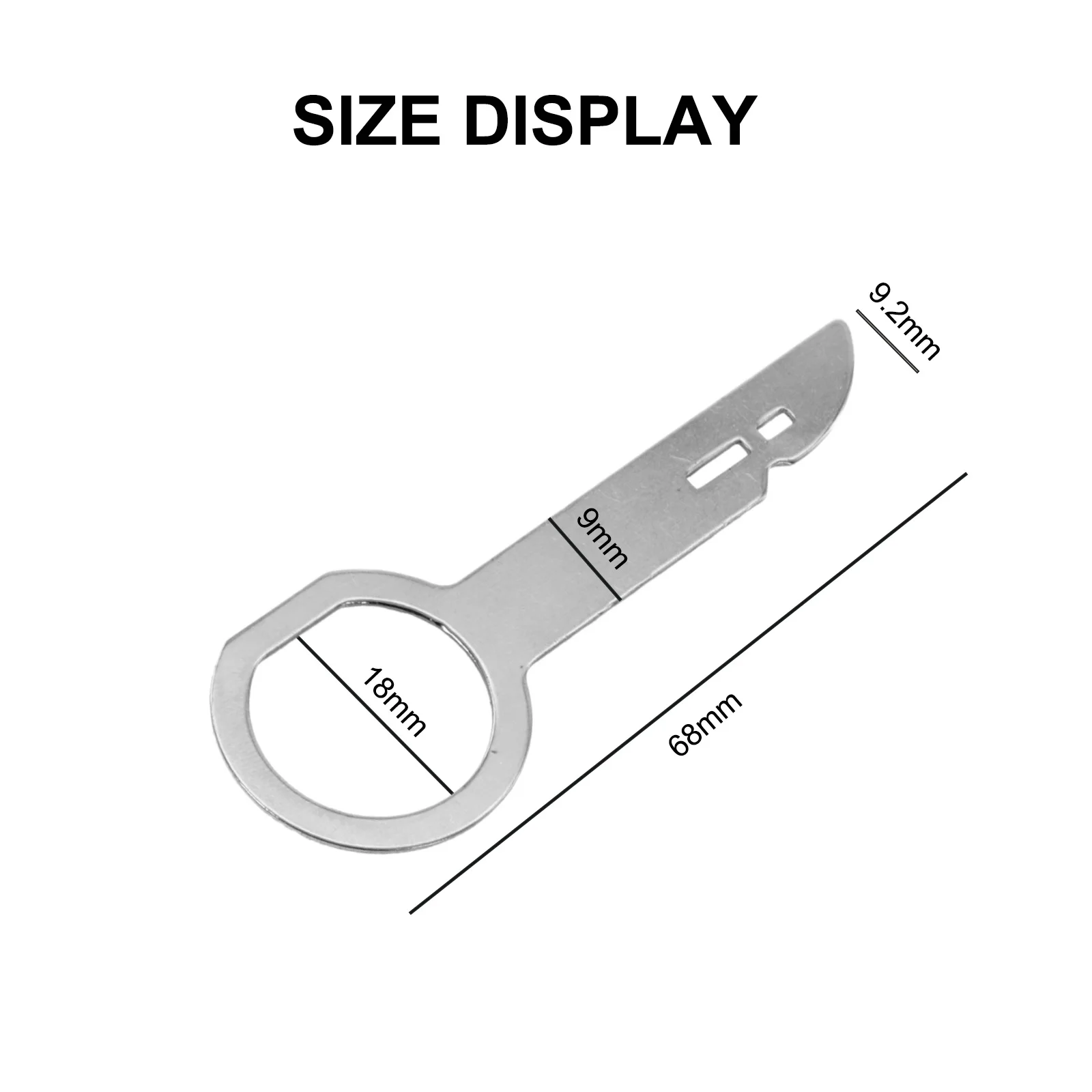 4-комп. металлический инструмент для снятия автомобильного радио набор