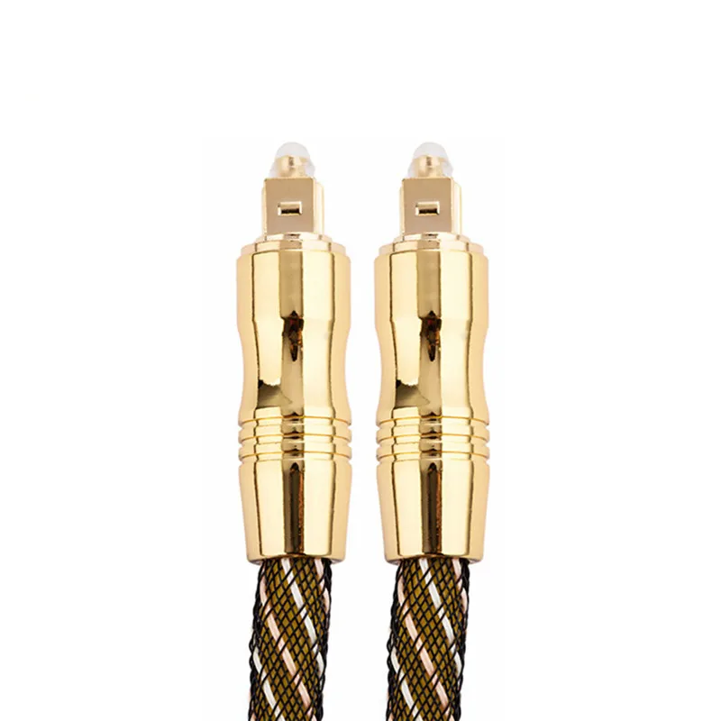 Цифровой оптоволоконный аудиокабель SPDIF Toslink для ТВ-приставки PS4, провод для динамика, саундбара, усилителя, сабвуфера, 10 м, 12 м, 15 м, 20 м, 25 м, 30 м