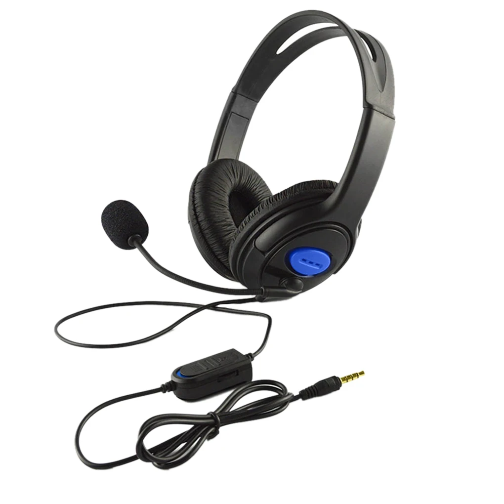 

3.5mm Gaming Headphone with Microphone Computer Game Console Wired Adjustable Headset Earphone
