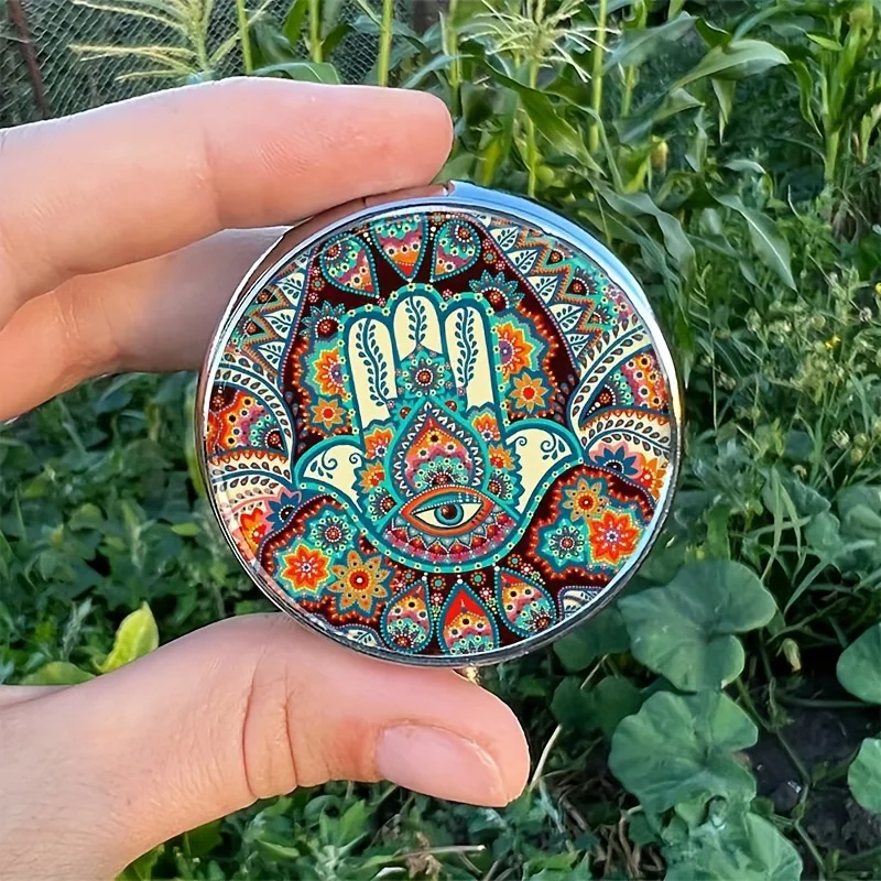 Мини-коробка для таблеток с мультяшной тематикой Hamsa Hand — органайзер лекарств 3