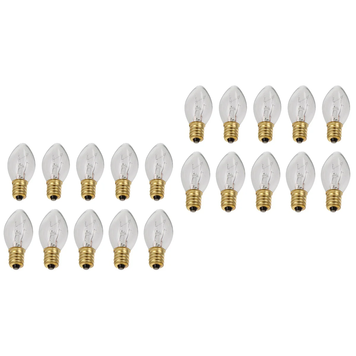 

20 Pcs 120V 7W Bulb Practical Large Screw LED Light Bulb Compatible with E12