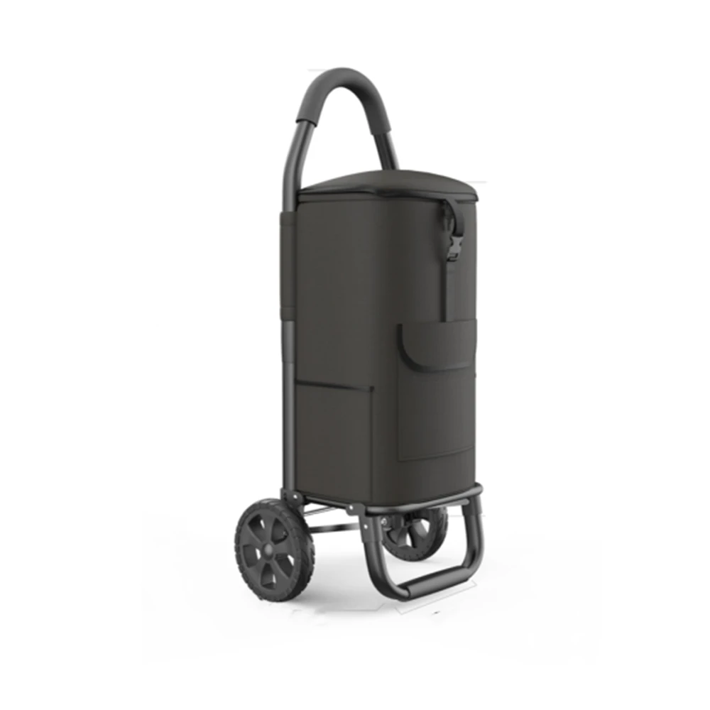 

Trolley Dolly Shopping Grocery Foldable Cart Stainless Steel Rod Oxford Cloth Bags