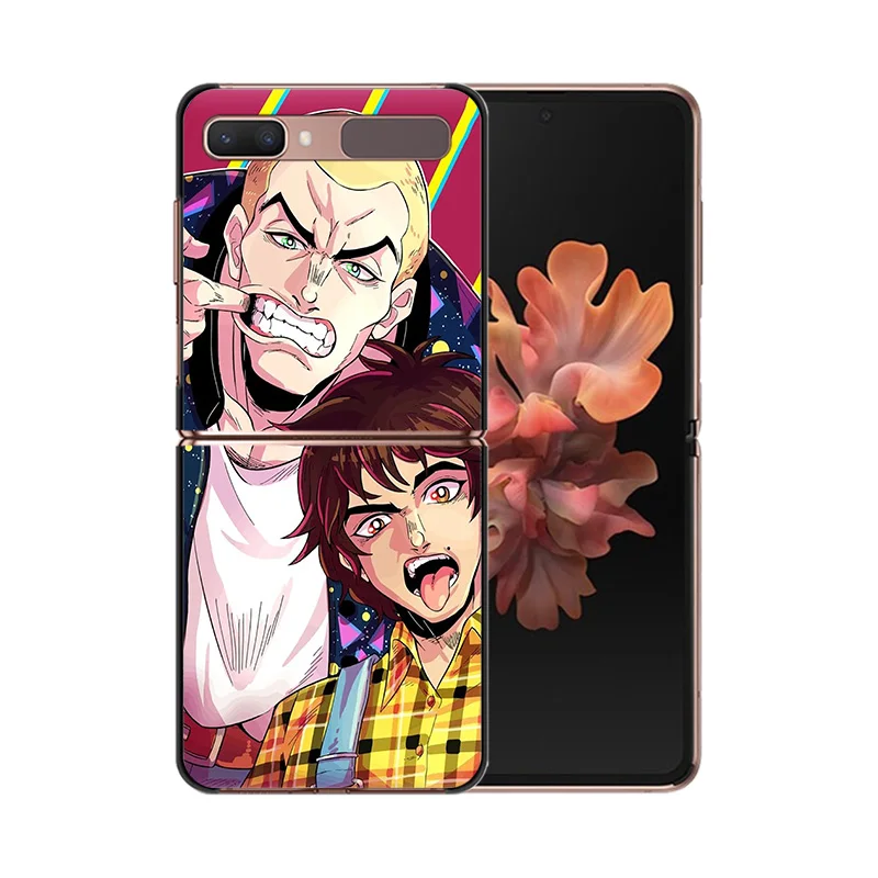 Жесткие чехлы для телефонов Мультяшные Чехлы Hanma чехол Samsung ZFlip6 5G Galaxy Z Flip5 Flip4 Flip3