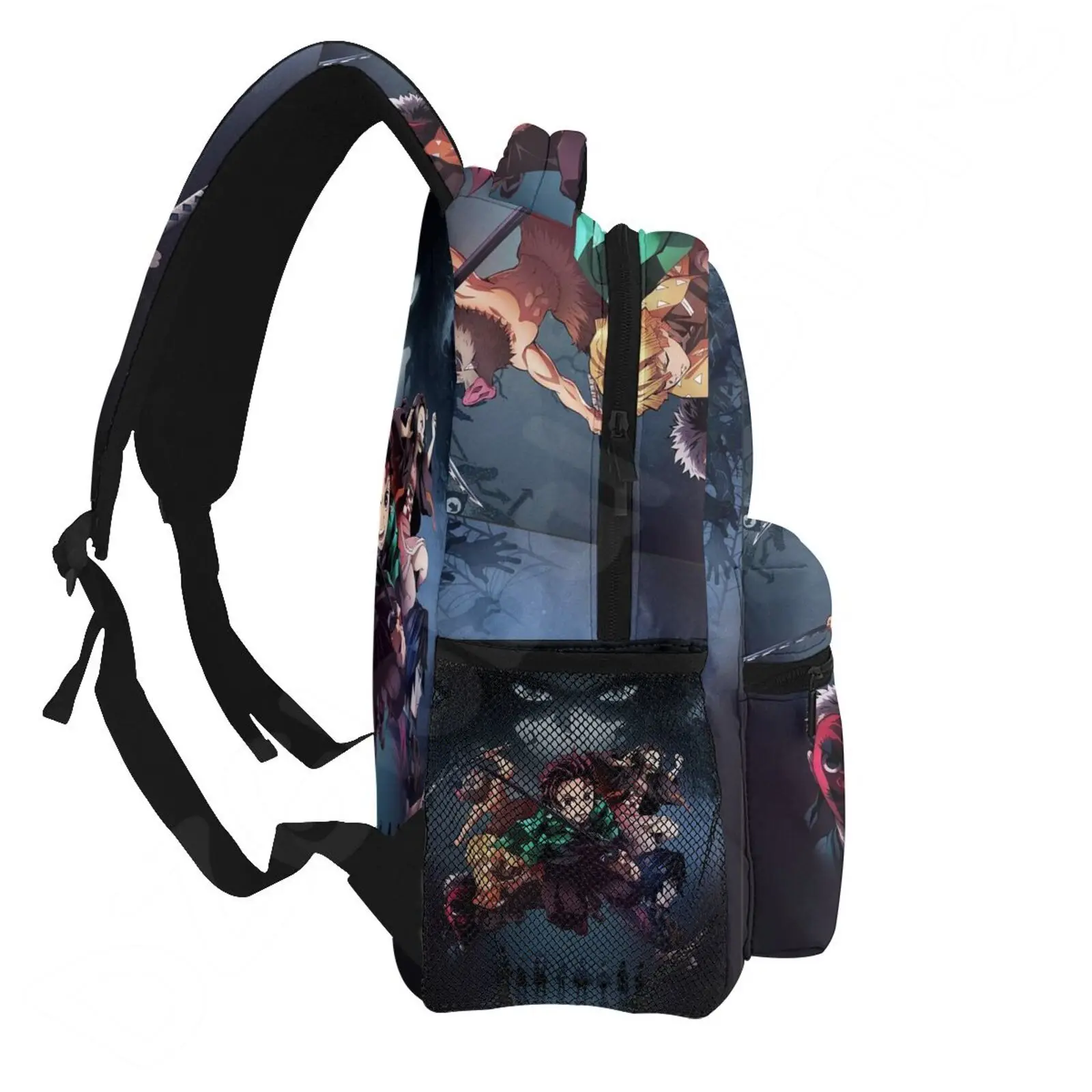 Demon Slayer Cartoon Anime Backpack Kimetsu No Yaiba Bags Kamado Tanjirou Student School Bags for Girls Boys Children Schoolbag