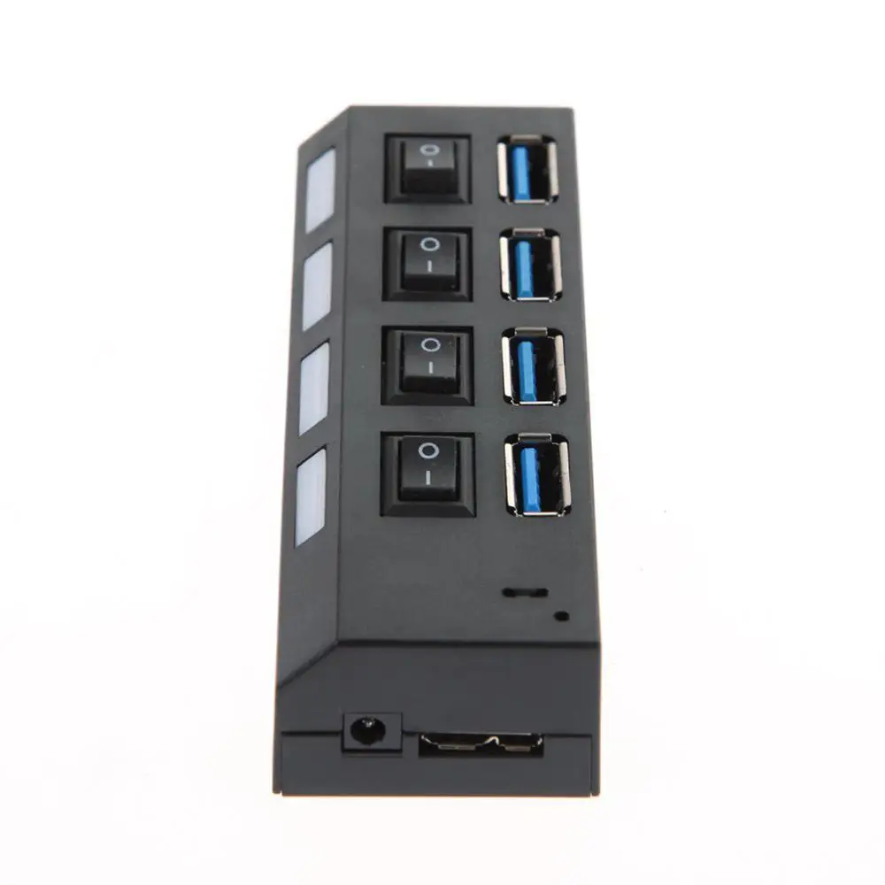 

Практичный Usb-концентратор, компактный расширитель интерфейса Windows 7, красивый адаптер питания Usb, аксессуары для ПК, легкий в переноске адаптер питания