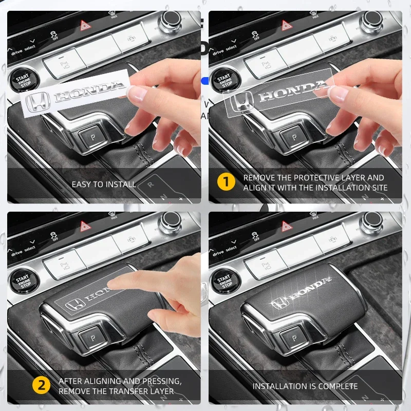 Металлическая эмблема авто декоративные наклейки на стеклоочистители