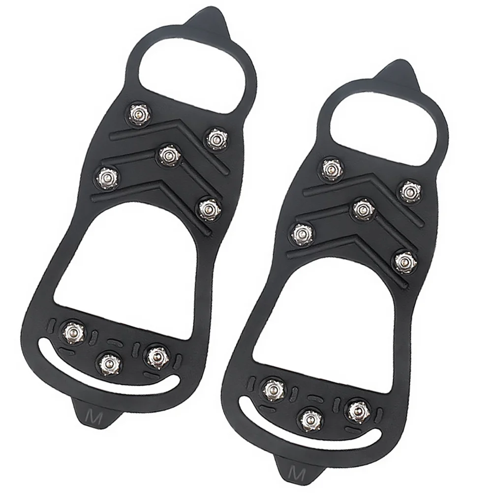 Non-slip Crampon Shoe Covers Outdoor Snow Grippers The Winter Tpe Metal Cleats Ice Surface Men and Women