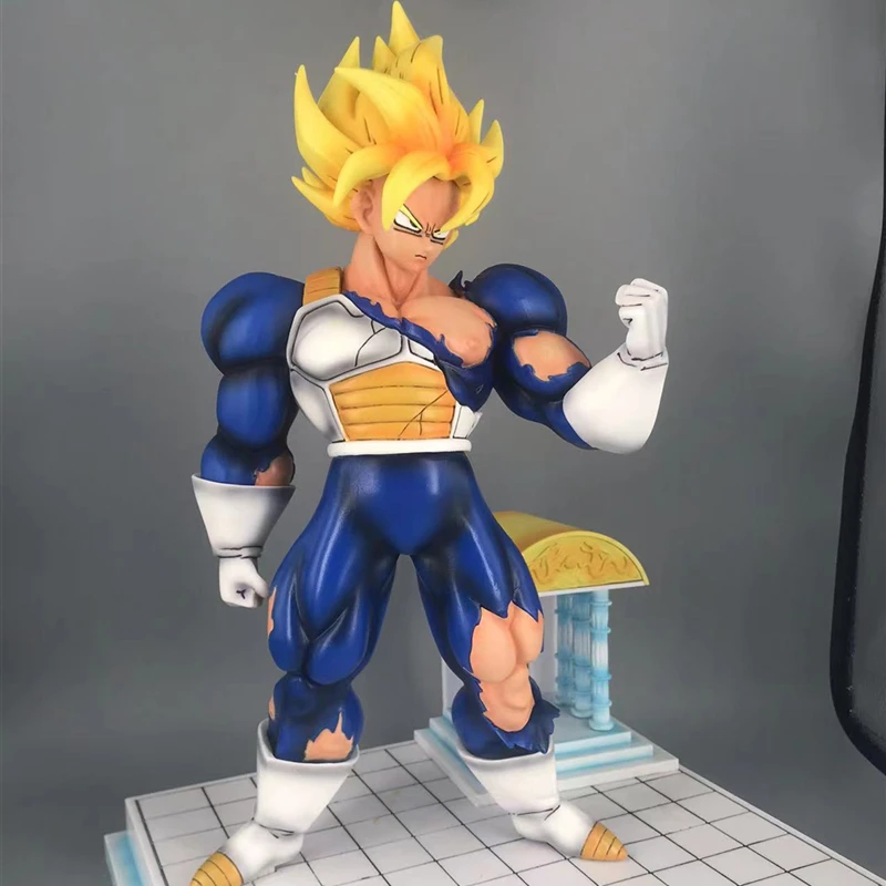 

30cm Dragon Ball Z Son Goku Figure GK Super Saiyan Vegeta Action Figure Spirit Time House Goku PVC Anime Collection Model Toy