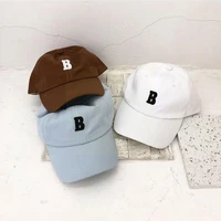 unisex adjustable baseball caps letter blank color visor outdoor hip hop hat cap embroidered cap casual caps for women p6f9