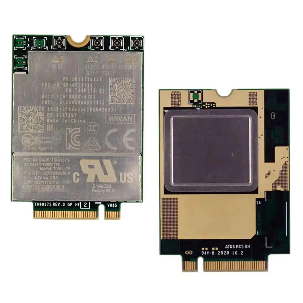 Фото Оригинальный модуль SDX55 T99W175 5G M.2, 5G NR Sub-6G/mmWave для AT&T, Sprint, Vodafone, Telefonica, Telstra, DOCOMO, KDDI и X1 Carbon 9-го поколения №2