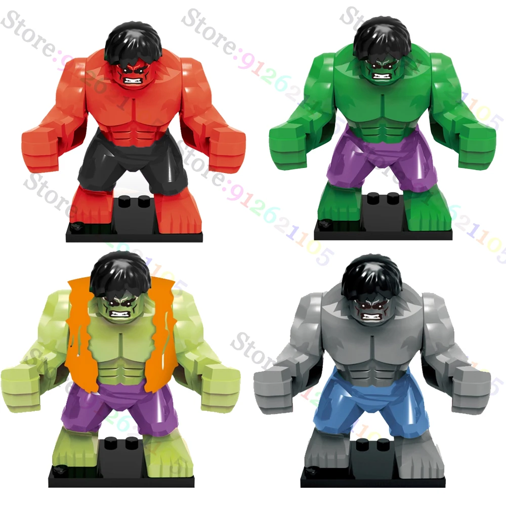 

7CM Building Blocks Big Figures Superheroes Bricks Action Figures Models Toys Christmas Gift For Children