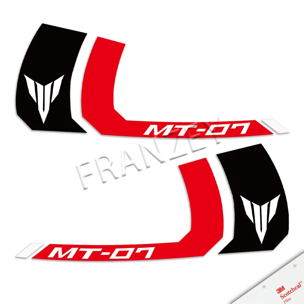 

Наклейка на топливный бак мотоцикла, 3 м, полоса, логотип, наклейка, аксессуары, водонепроницаемая для YAMAHA MT-07 MT07 mt 07