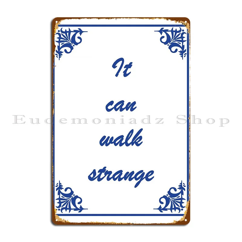 

Странный металлический знак, рисунок ржавой живописи, печатный плакат, жестяной плакат