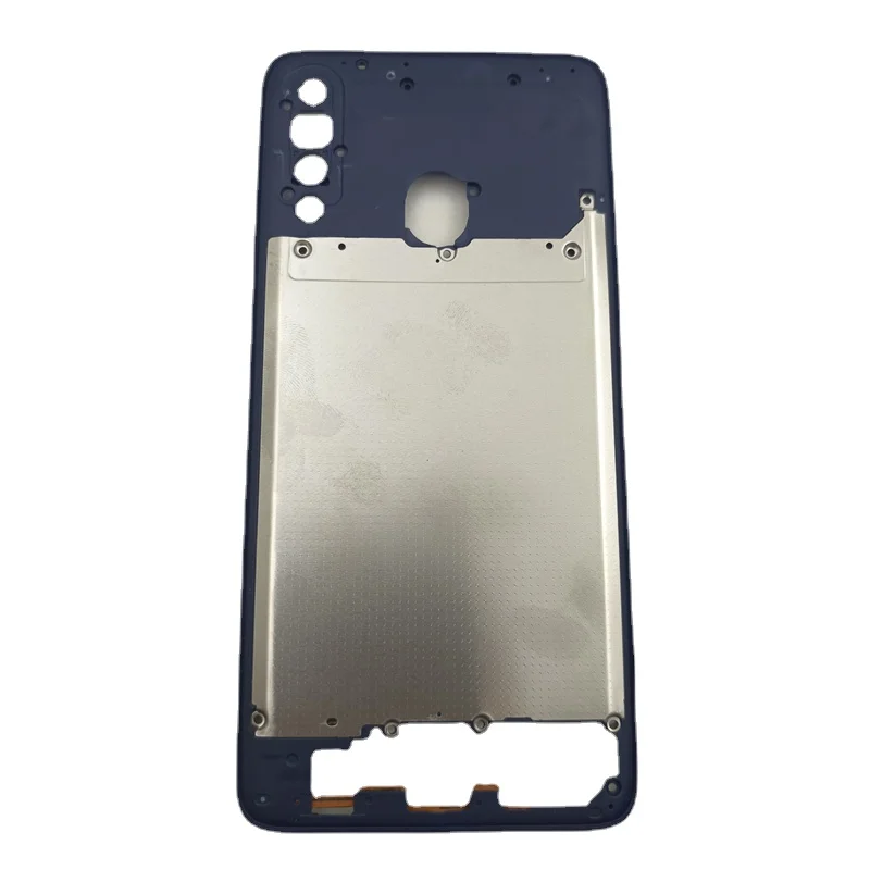 Для Samsung Galaxy A20S A207 A207F A207M корпус средняя рамка чехол + боковые кнопки питания и громкости Замена