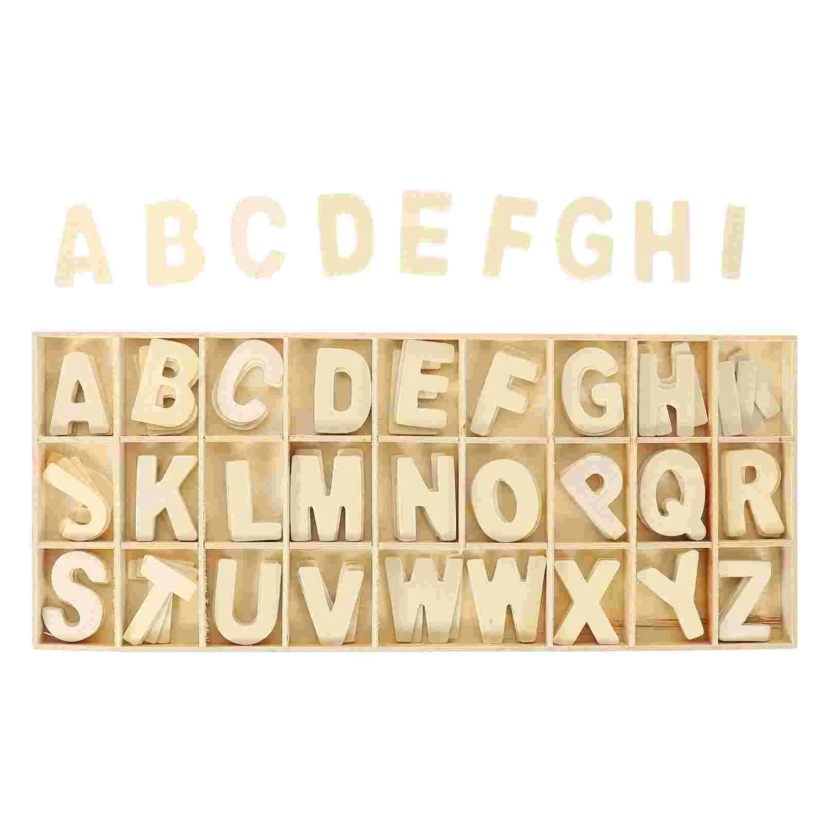 

Wood Wooden Alphabet Letter Letters Unfinished Craft Diy Tiles Slicesblank Mini Cutout Education Housewarming Party Shapes Gifts