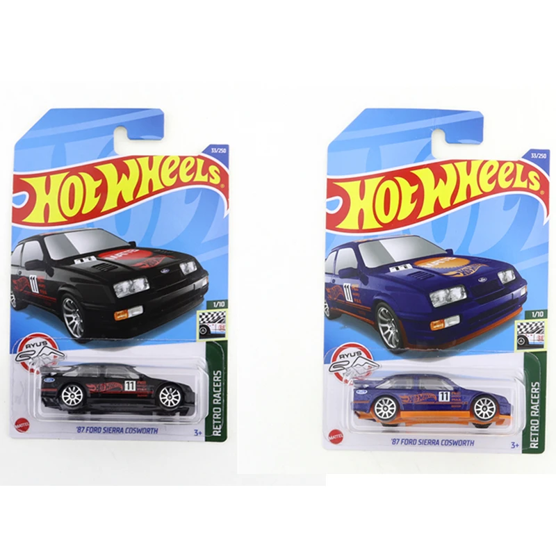 

2023-02 2022-33 Hot Wheels 87 FORD SIERRA COSWORTH Mini Alloy Coupe 1/64 Metal Diecast Model Car Kids Toys Gift