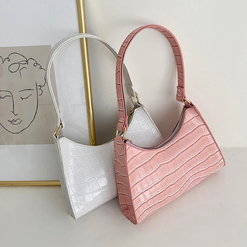 

Модная Изысканная сумка для покупок SWDF, женские тоуты в ретро стиле, повседневные сумочки на плечо, женская кожаная однотонная сумка на цепо...