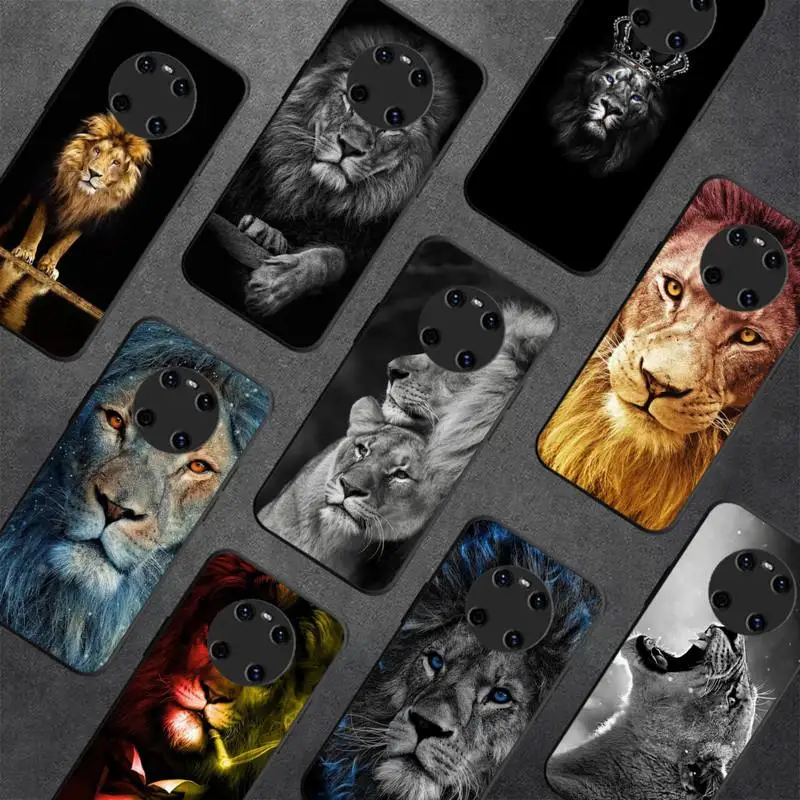 

Animal lion Phone Case For Huawei Y5 Y62019 Y52018 Y92019 funda case for 9prime2019