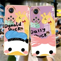 donald duck daisy cartoon disney case cover for honor 20s 50 y6p y7a y8p y9 prime 2019 y6 pro 9x pro glossy casing soft phone