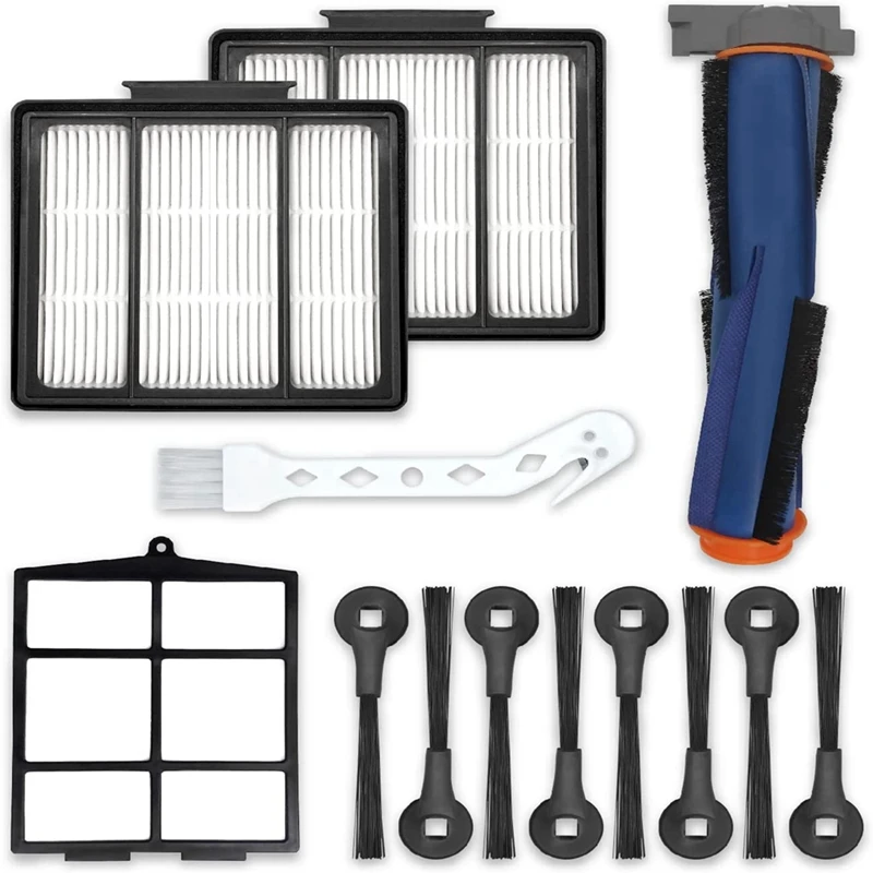 

Replacement Parts Roller Brush Side Brushes HEPA Filter For Shark AV2501AE RV2502AE Robot Vacuum Cleaner Accessories