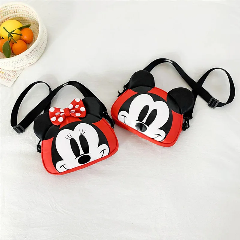 

Cartoon Disney Mickey Minnie Children's Shoulder Bag Crossbody Bag Fashion Children's Shoulder Bag Children's Gifts