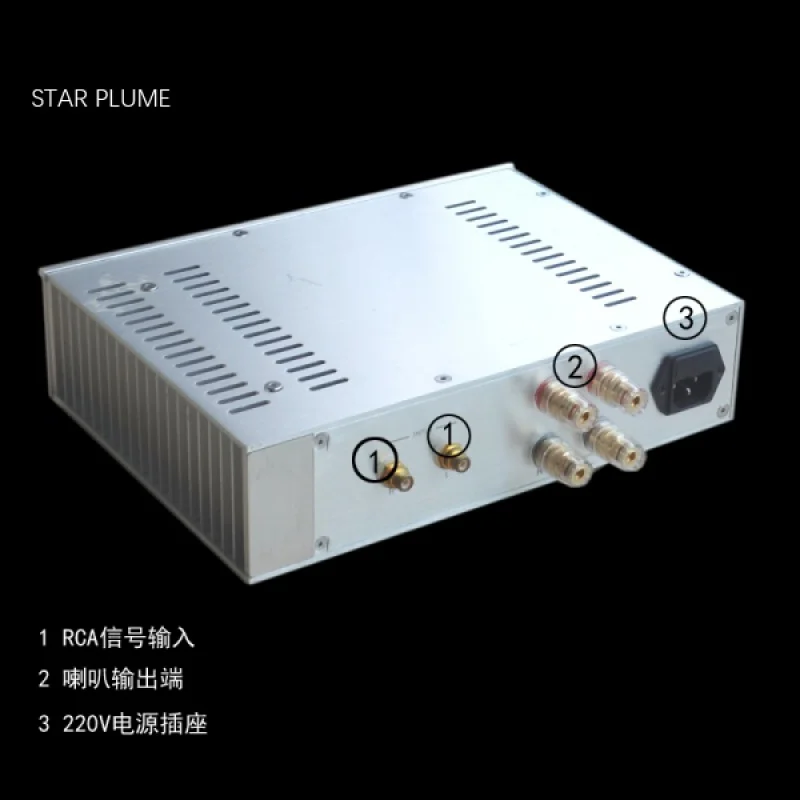 

STAR PLUME AMP LM1875 8-core Parallel HIFI Vocal Class A power Amplifier