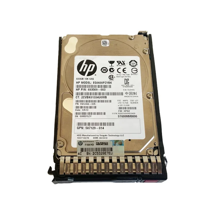 

Original new! 870759-B21 HPE 900GB SAS 12G Enterprise 15K SFF (2.5in) 870795-001 HDD