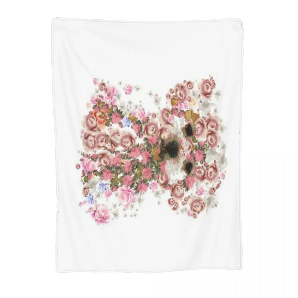 Винтажное микро Флисовое одеяло для щенков Bichon Frize