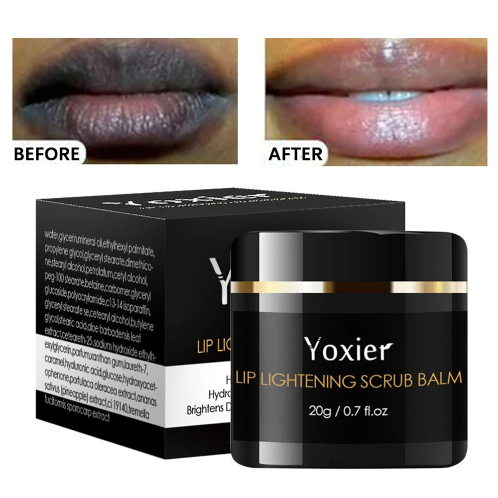 

Lip Whitening Scrub Remove Dull Lips Pink Fresh Fast Lightening Bleaching Cream Balm Treatment Removes Dark Lip Moisturizing