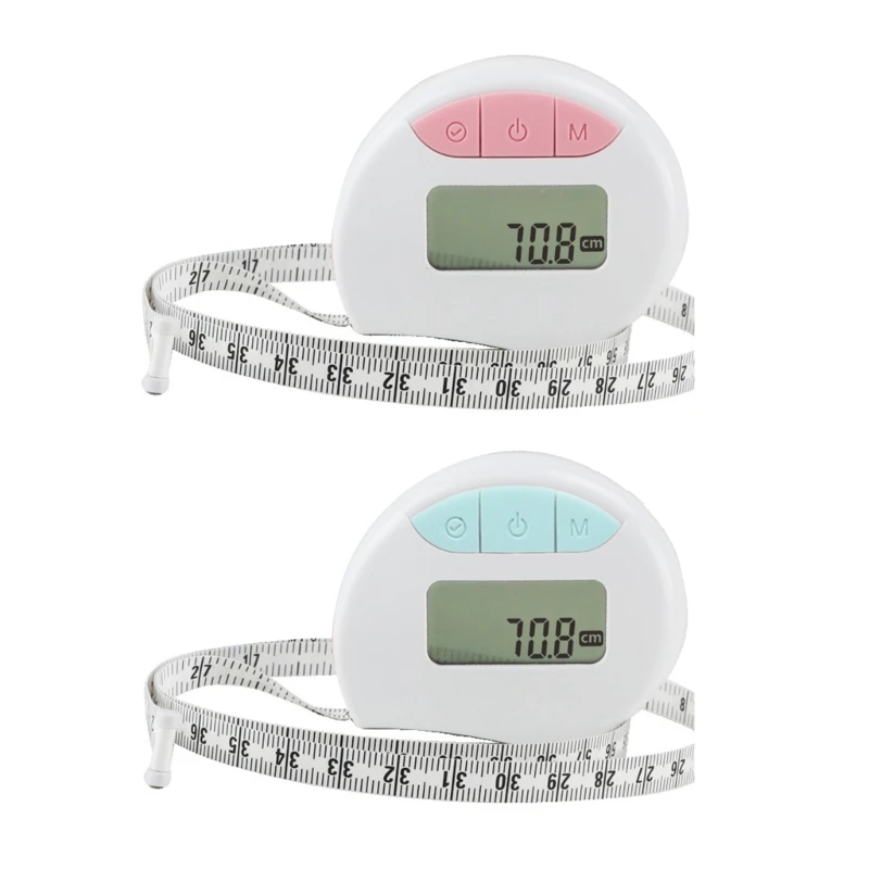 

Bluetoothcompatible Health Ruler with Targeted Measurement Tape for Weight Loss
