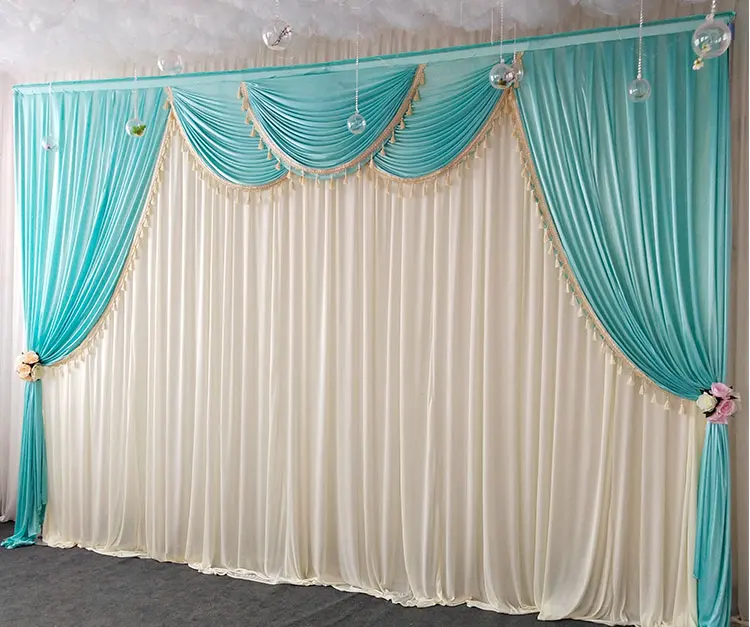 Индивидуальные свадебные реквизиты шторы элегантный свадебный фон занавески