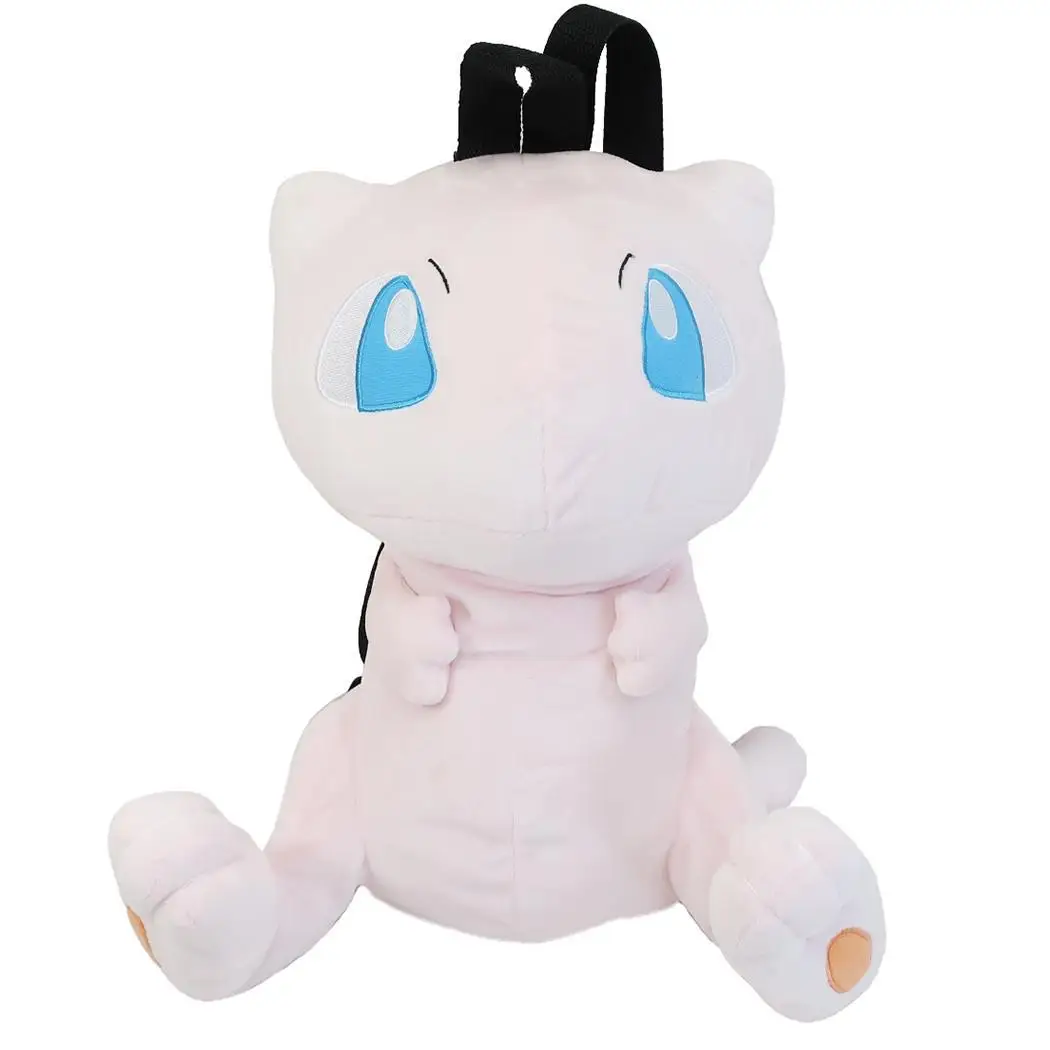 

Плюшевый Рюкзак Pokemon Mew, 30 см, игрушка-кукла, мультяшное аниме, милые Плечи для детей, для отдыха, путешествия, школьная сумка для девочек, подарки для мальчиков