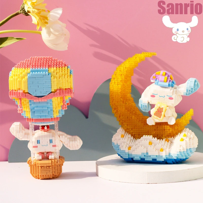 

Sanrio Cinnamoroll Kuromi Kawaii Cartoon Le Pendulum Puzzle Pieces Children's Toys Girls Gift Cute Anime Building Blocks Puzzle