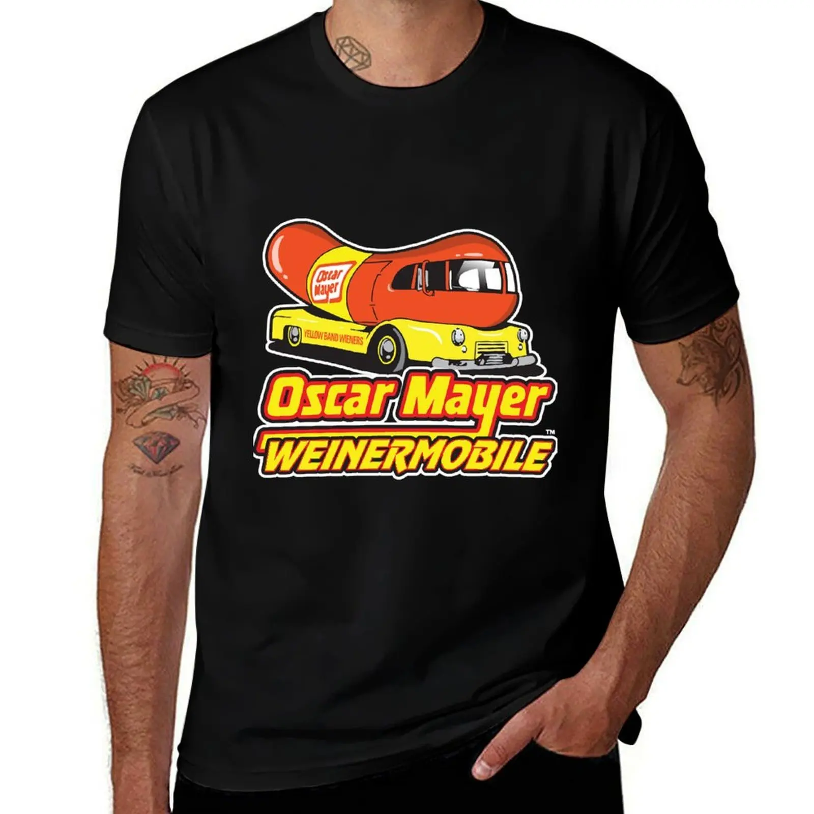 Фото Футболка Oscar Mayer Wienermobile, всепогодная, повседневная, с короткими рукавами