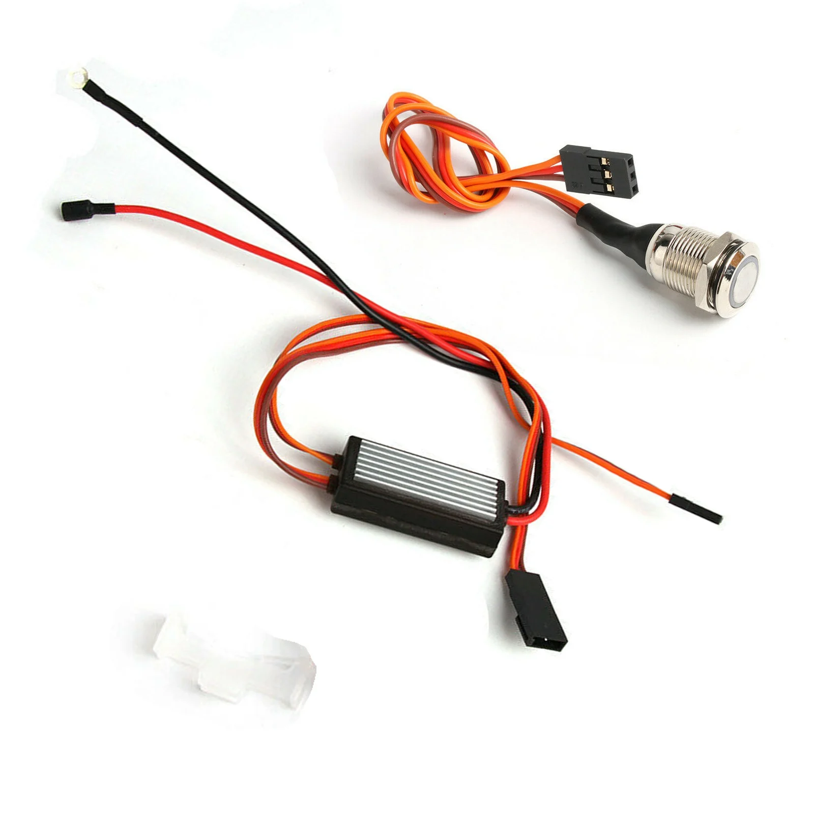 

New Version On Board Glow System w/ Heat Sink & Cover for RC Nitro Engine with spring lock structure With 3 LED indicators