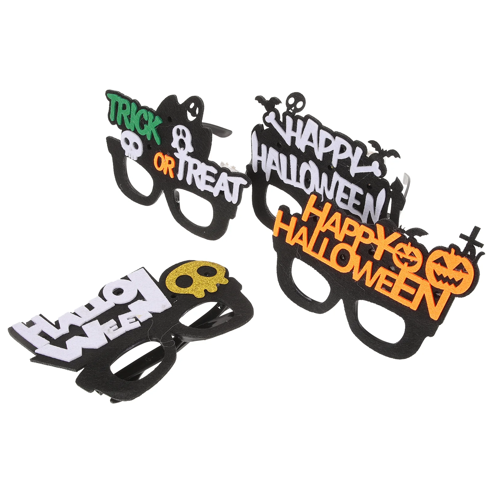 

4 шт., светящиеся очки для Хэллоуина